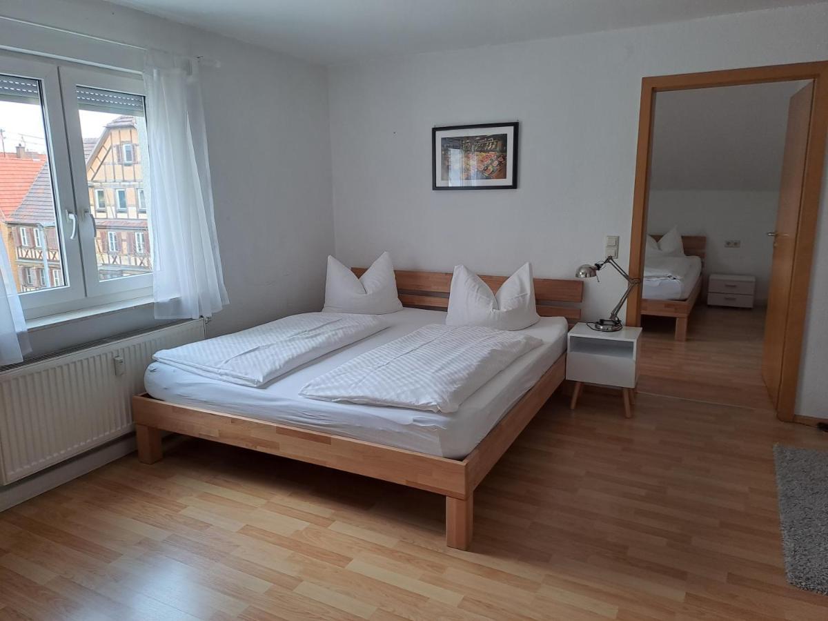 Waldhorn Alleenring Apartments 키르하임운터텍 외부 사진